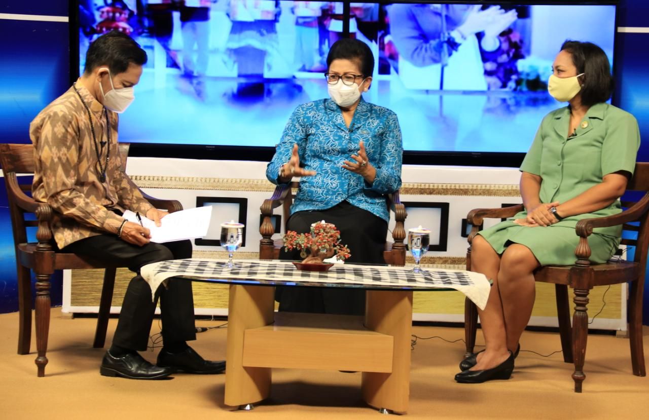 podiumnews.com-PKK Bali Turut Sosialisasikan Pentingnya Vaksinasi Covid-19